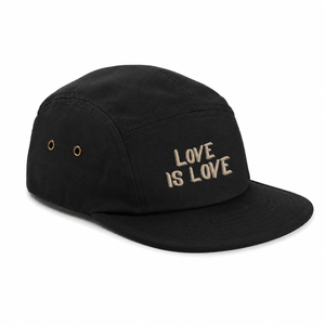 NoBoyz Camper Cap - Love is Love - Black