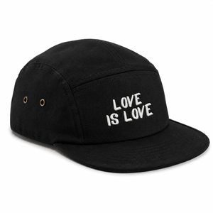 NoBoyz Camper Cap - Love is Love - Black
