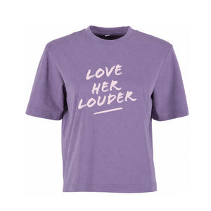 NoBoyz - Love Her Louder  - Ladies Boxy Tee