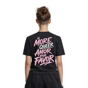 NoBoyz - More Queer Amor Por Favor - Ladies Boxy Tee