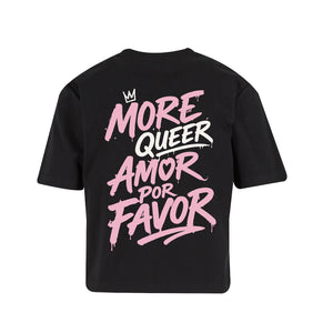 NoBoyz - More Queer Amor Por Favor - Ladies Boxy Tee
