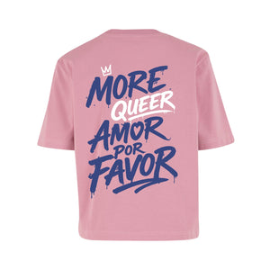 NoBoyz - More Queer Amor Por Favor - Ladies Boxy Tee