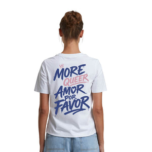 NoBoyz - More Queer Amor Por Favor - Ladies Boxy Tee