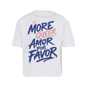 NoBoyz - More Queer Amor Por Favor - Ladies Boxy Tee