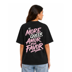 NoBoyz - More Queer Amor Por Favor - Loose Fit Tee