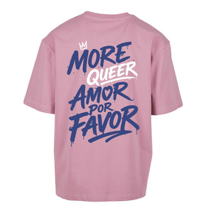 NoBoyz - More Queer Amor Por Favor - Loose Fit Tee