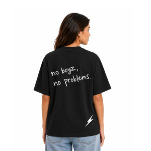 NoBoyz - No Boyz No Problems - Loose Fit Tee