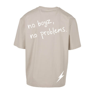 NoBoyz - No Boyz No Problems - Loose Fit Tee