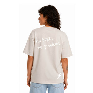 NoBoyz - No Boyz No Problems - Loose Fit Tee