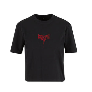 NoBoyz - Tatted Girls Taste Better - Ladies Boxy Tee